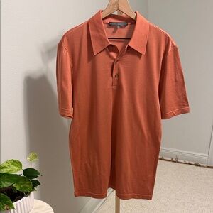 Robert Barakett Men's Orange Polo Shirt